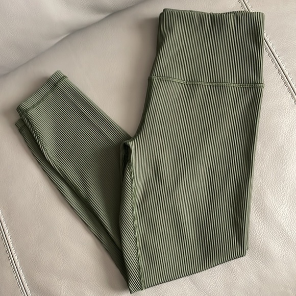 Athleta Pants - ATHLETA ELASTIN RIB TIGHT LEGGINGS.